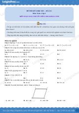 Đề thi giữa kì 1 Toán 6 - Đề số 11